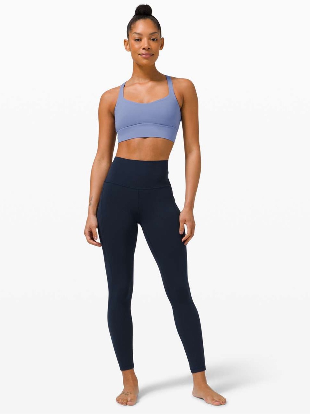 Lululemon Align High Rise Pant with Pockets 25"
True Navy Size 6